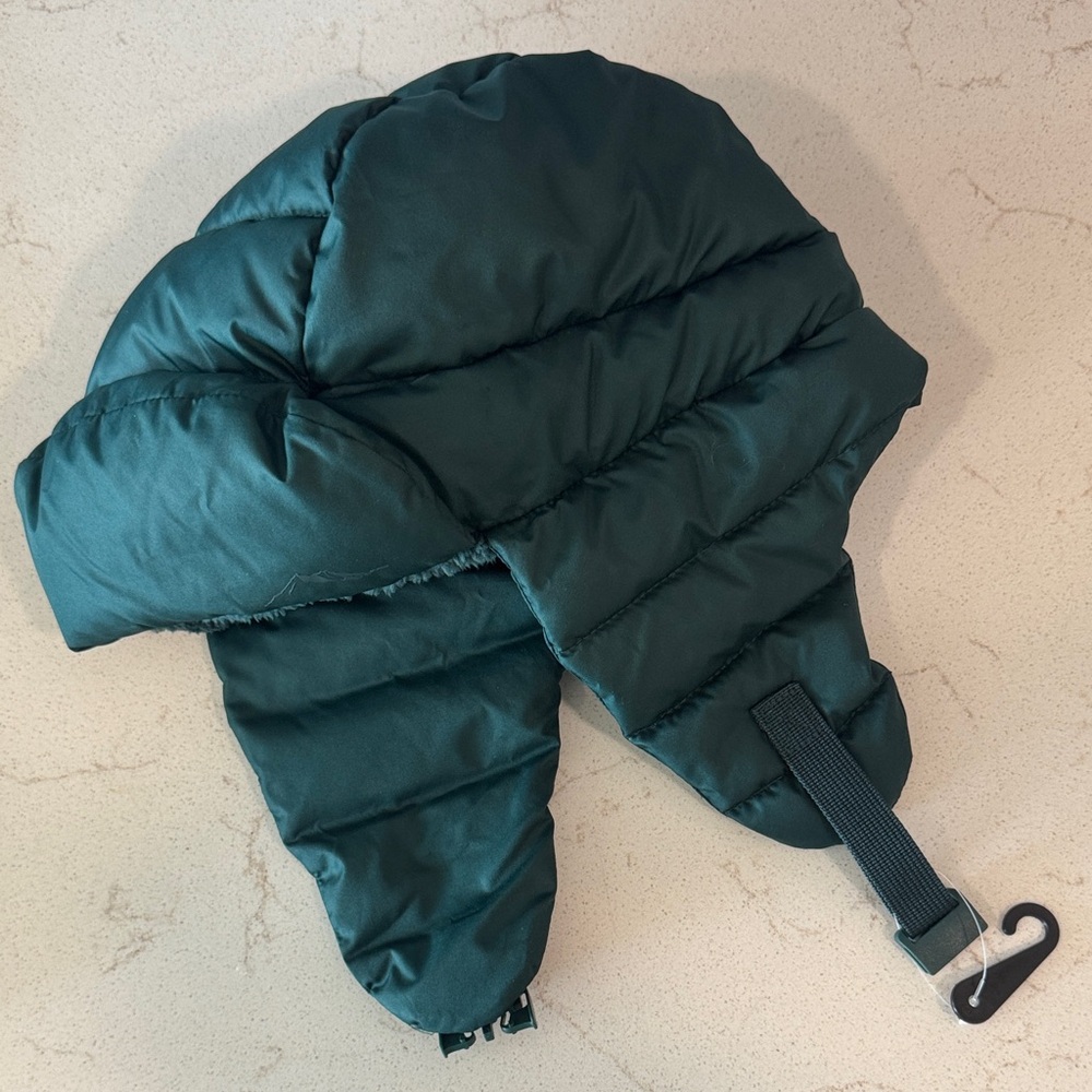 L.L. Bean Dark Pine Puffer Bomber Hat